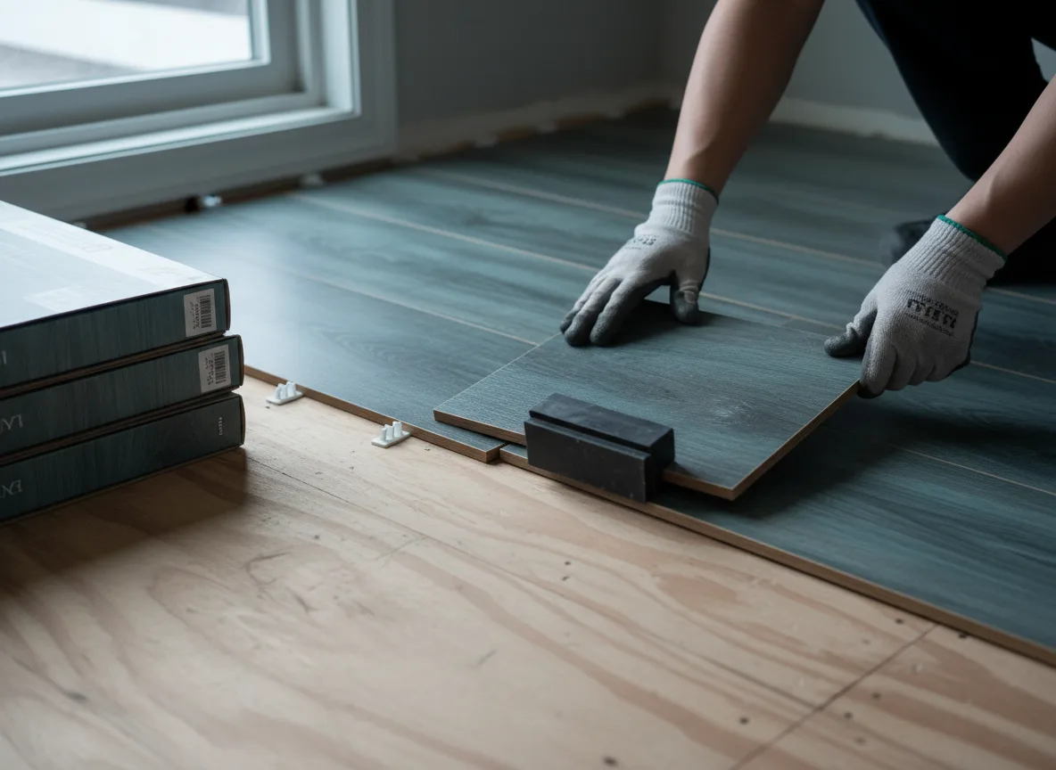 Luxury Vinyl Plank Installation company in Mountain View, OK